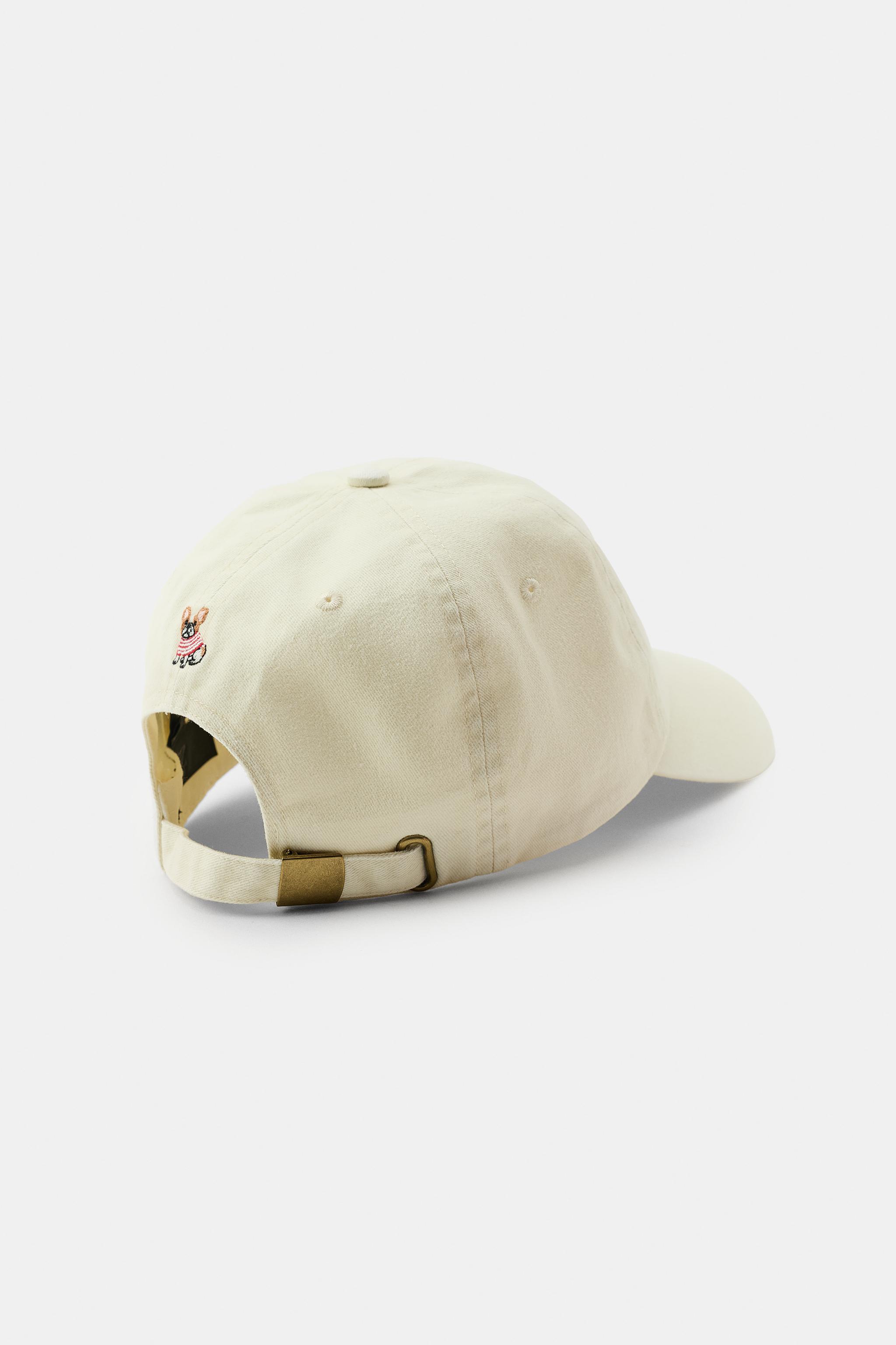 CASQUETTE SERGÉ INSCRIPTION CHIEN